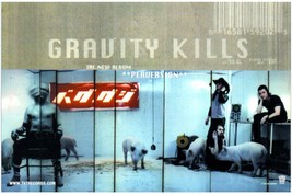 Gravity Kills Handbill 1998 Postcard Mailer 1990&#39;s Alternative Industrial Rock - £11.81 GBP