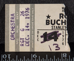 Roy Buchanan Concert Ticket Stub Décembre 13 1976 Pittsburgh STANLEY Theater Tob - $49.49