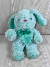 Walmart small plush mint green blue Easter bunny rabbit stuffed animal - £7.88 GBP