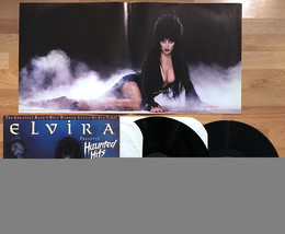 Elvira - Haunted Hits (1988) Vinyl LP + POSTER • Mistress of the Dark, Halloween - £179.35 GBP