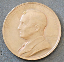  US Mint Copper Harry S Truman 1945 &amp; 1949 Inauguration Commemorative Me... - £7.63 GBP