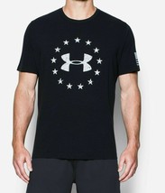 Mens Under Armour Freedom Logo Graphic Short Sleeve T-Shirt - 2XL - NWT - £17.25 GBP