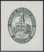 1940 - APS American Philatelic Society Buffalo Cinderella Large Poster S... - $10.19 CAD