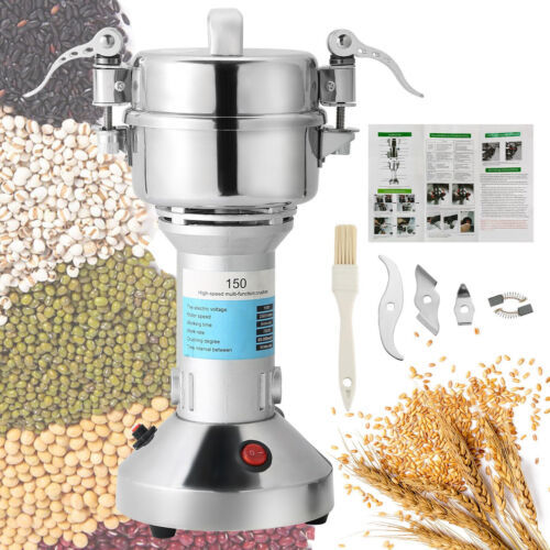 High Speed 150g Electric Grain Mill Machine Spice Herb Grinder 750W 70-3... - $138.50