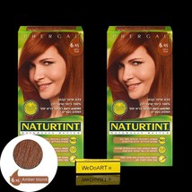 Naturtint  permanent hair color 6.45 Amber blond 2-Pack - £39.01 GBP