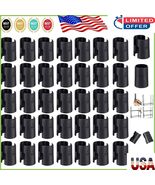 Compact 50-Pack Wire Shelf Lock Clips - Secure Your Post Shelving Effort... - $210.36 MXN