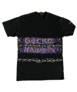 Happy Shirts Gecko Hawaii Double Sided Vintage T-Shirt Size Large USA - $1,081.13 MXN