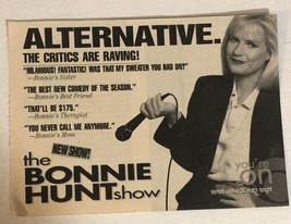 The Bonnie Hunt Show Vintage Tv Guide Print Ad Tpa26 - $5.93