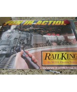 RAILKING M.T.H. TRAINS FUN IN ACTION POSTER PRINT 39&quot;X27&quot; AS IS - $18.24 CAD
