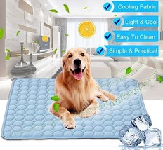 Pet Dog Cat Ice Silk Cold Nest Pad For Cooling In Summer - £10.01 GBP+