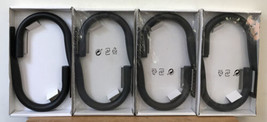 Set Lot 4 Pairs 8 Total New IKEA Knofly Curtain Tiebacks Black Metal - £31.89 GBP