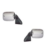 Manual Mirrors For Chevy GMC Truck 1988-1998 Blazer 1992-1994 Pair Stain... - £88.62 GBP