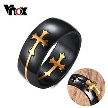 Vnox Separable Cross Ring for Men Woman - £9.81 GBP+