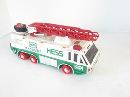 HESS  - 1996 FIRE TRUCK-  NO TIRES / BATTERY COVER- FAIR  - P11 - $7.02