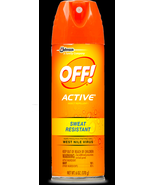 15% DEET OFF! Active Insect REPELLent 6 oz aerosol OFF mosquito Bug tick... - $449.13 MXN