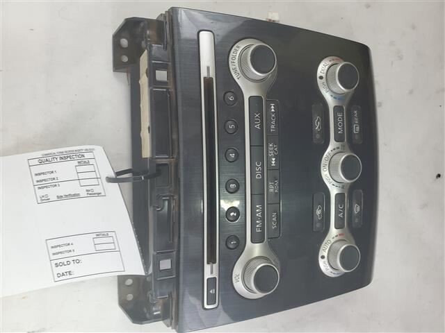 Audio Equipment Radio Control Audio And Climate Front Fits 12-14 MAXIMA 38224... Item image 11