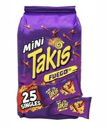 Takis Fuego Mini Bite Size Rolled Tortilla Chips Multipck 25 ct mini sna... - $34.79 CAD