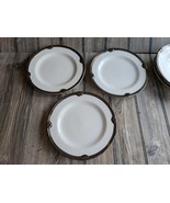 3 Certified International Embassy Rim Salad Plates Set Karidesign Dishes... - $454.07 MXN