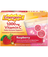 EMERGEN-C 1000 MG VITAMIN C 30 PACKETS NEW 11/2025 - $204.80 MXN