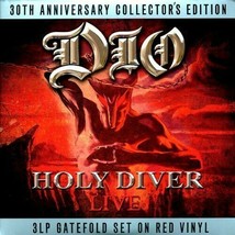 Sealed New 3xLP Dio - Holy Diver Red Vinyl - £27.69 GBP