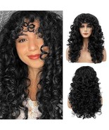 Small high temperature silk headpiece fluffy short curly hair - €31,44 EUR