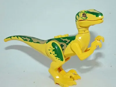 PLTOYS Yellow Velociraptor Jurassic World Dinosaur Toy Figures For Sale - £6.27 GBP