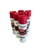 Case of 7 Rust-Oleum Brand 350987B Safety Red Precision Line Marking Spr... - $728.37 MXN