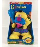 Fisher Price #2271 Puffalumps Grrrrunts Grunts Caveman Plush Club Vintag... - $201.64 CAD