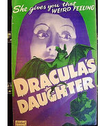 UNIVERSAL HORROR (DRACULA&quot;S DAUGHTER) RARE RE-RELEASE MOVIE PRESSBOOK - $5,448.01 MXN