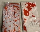 Bloody White 15.5&quot; Gloves and Knee Stockings Halloween Costume Acessories - £13.23 GBP