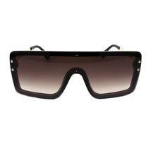 Retro Fashion Sunglasses Square Rectangular Rims Behind Lens Shades UV 400 - £14.81 GBP