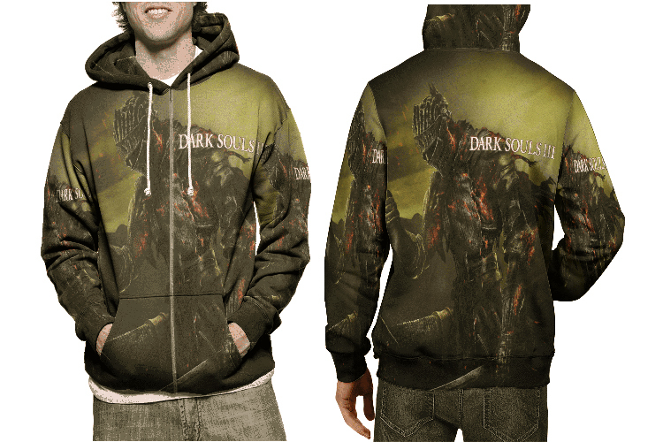 Dark souls deals zip up hoodie