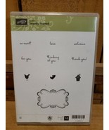 Stampin&#39; Up! Hostess Stamp Set - Sweetly Framed #129702 Retired - $13.25