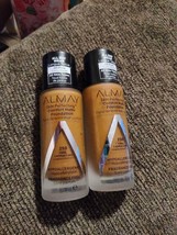 2 New Almay All Day Wear Skin Perfecting Matte Foundation 250 Cool Cappu... - $21.11