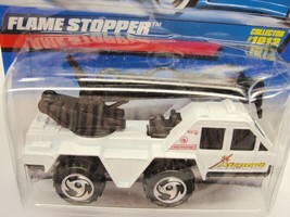 #1012 Flame Stopper NIB Hot Wheels Collector White - $14.84