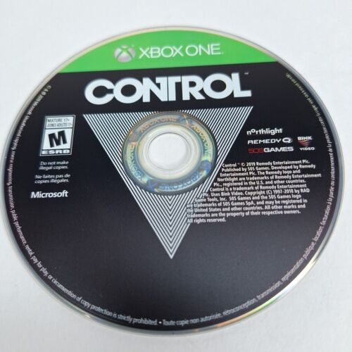 CONTROL Xbox One Video Game Disc Only G - $5.93