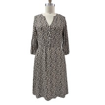 Banana Republic 100% Rayon Animal Print Dress with Pockets  Sz L - $42.77