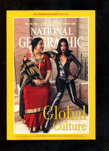 National Geographic August 1999 Endangered art Global Culture + Millennium Map - £6.69 GBP