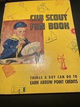 Vintage 1960 Cub Scout Fun Book things a boy can do to earn arrow point ... - $14.95