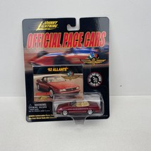 Johnny Lightning Official Pace Cars Indy 500 1992 Allante 1:64 Scale Diecast Car - $9.46