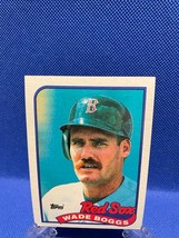 1989 Topps - Collector&#39;s Edition (Tiffany) #600 Wade Boggs - $34.65