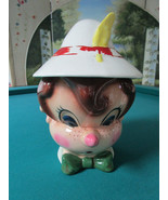 Vintage &quot;METLOX&quot; Pinoccio Cookie Jar 1960s 12&quot; * - $476.57 CAD