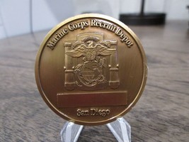 USMC Marine Corps Recruit Depot San Diego MCRD Challenge Coin #420M - £14.72 GBP