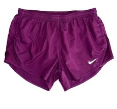 Nike Women&#39;s XS Dri-Fit Shorts Wine Purple w/ Rear Zip Pocket 895116-665... - $24.25