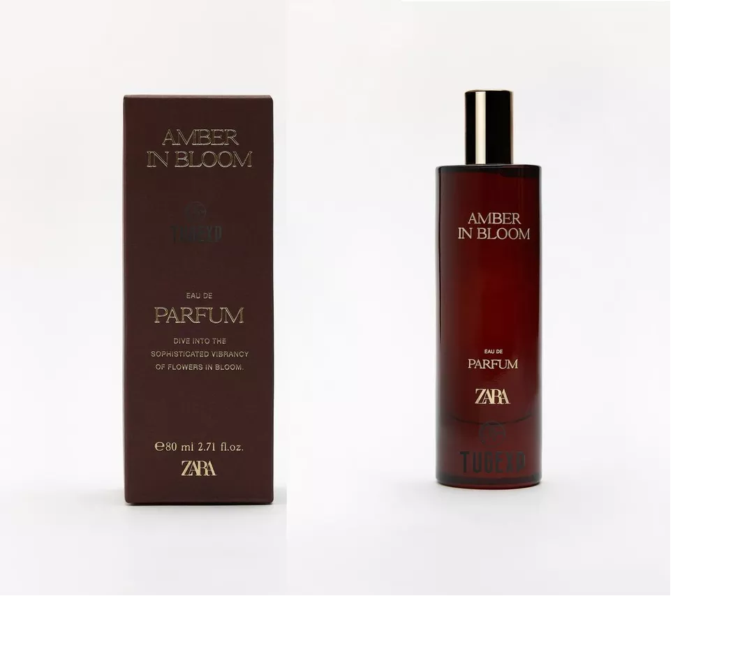 Zara Amber in Bloom Eau de Parfum Woman 80 ml 2.71 Oz Perfume Limited Edition