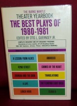 Guernsey BEST PLAYS OF 1980-1981 First Edition Fine Hardcover DJ Burns Mantle - £14.09 GBP