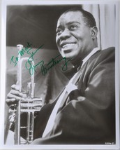 LOUIS ARMSTRONG SIGNED PHOTO - Satchmo - Pops w/COA - $829.00