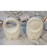 Vtech DM1111 Enhanced Range Digital Audio Baby Monitor Set White Tested - £11.02 GBP