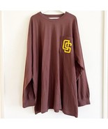 NWOT San Diego Padres Fanatics Solid Back Hit Long Sleeve T-Shirt Brown ... - $49.99
