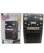 GPX JB185B Bluetooth Karaoke Machine LED Lights Speaker Aux Mic RCA 60ft - $1,088.10 MXN